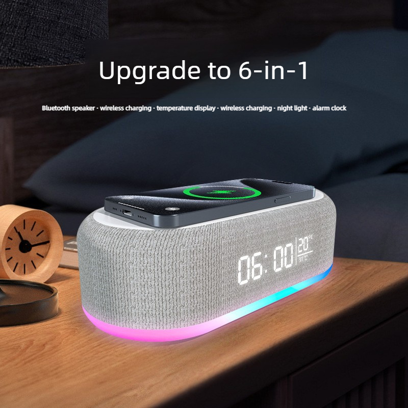 Audio Music Spotify - Altavoz Bluetooth Inteligente, Lámpara de Noche