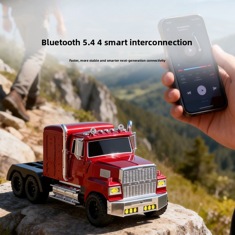 Audio Music Spotify - Altavoz Bluetooth Recargable con Radio FM,