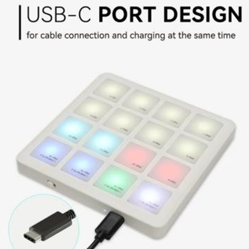 Midi Controller Pad - Controlador MIDI de Bolsillo SMC-PAD, Pads