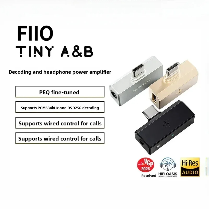 Audio Without Music - FiiO SNOWSKY TinyA/B, DAC y amplificador
