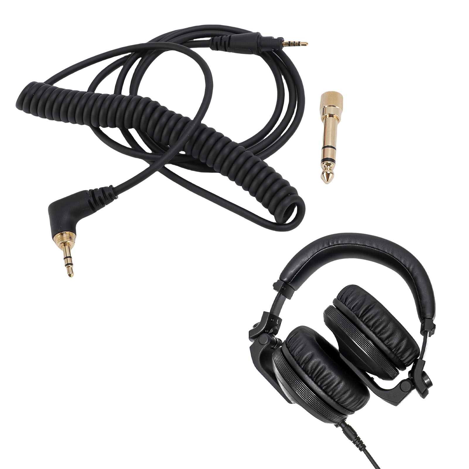 Audio Music Dj - Cable de auriculares apto para DJ