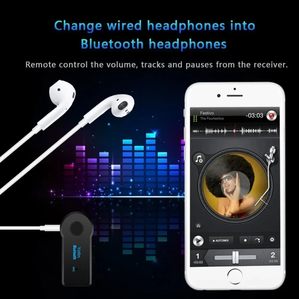 Receptor de Audio Estéreo Blue - Audio Without Music reseña y precio