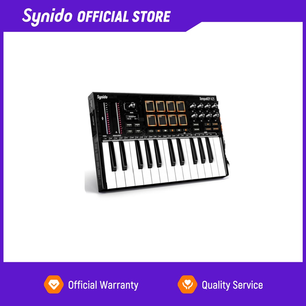 Controlador de Teclado MIDI US - Midi Controller Pad reseña y precio