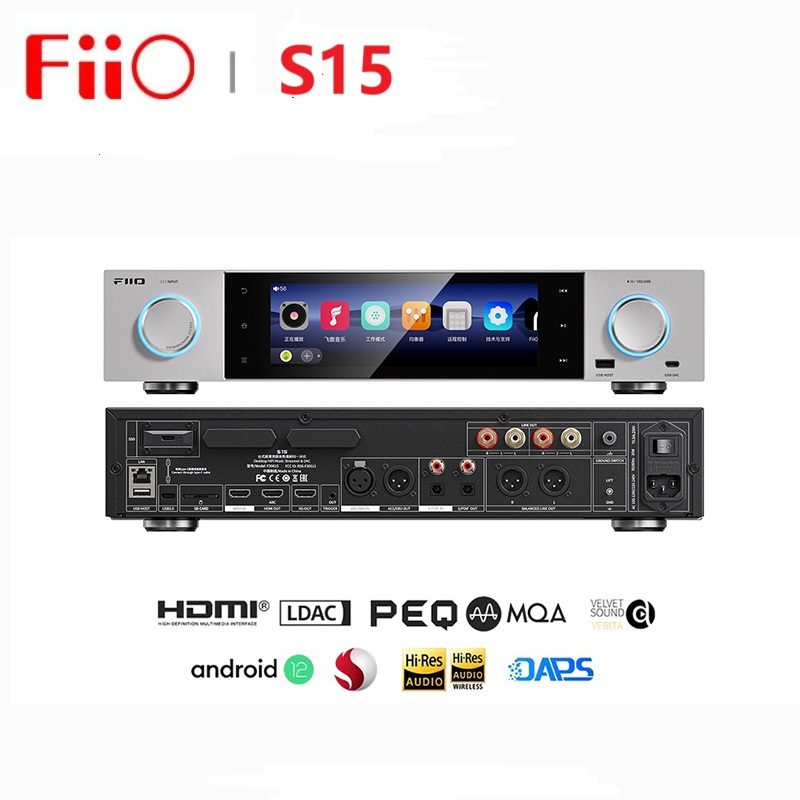 FiiO S15 Streamer de música de - Audio Without Music reseña y precio