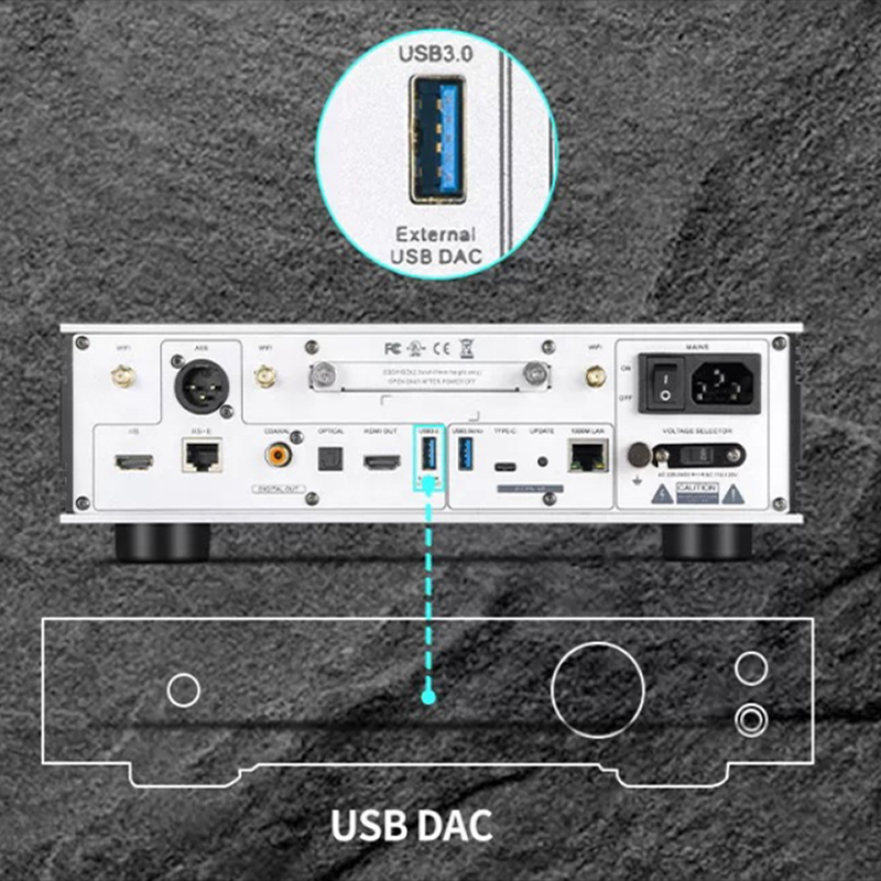 Streamer de música inalámbrico - Audio Without Music reseña y precio